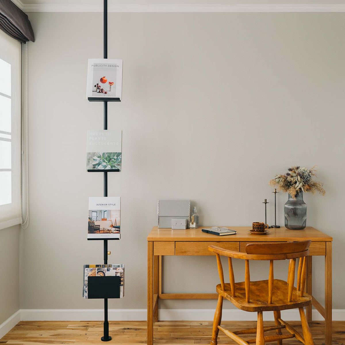 Book Display Vol.1 ブックディスプレイスタンドSET Black SET-D-BOOK-DSP1-BK