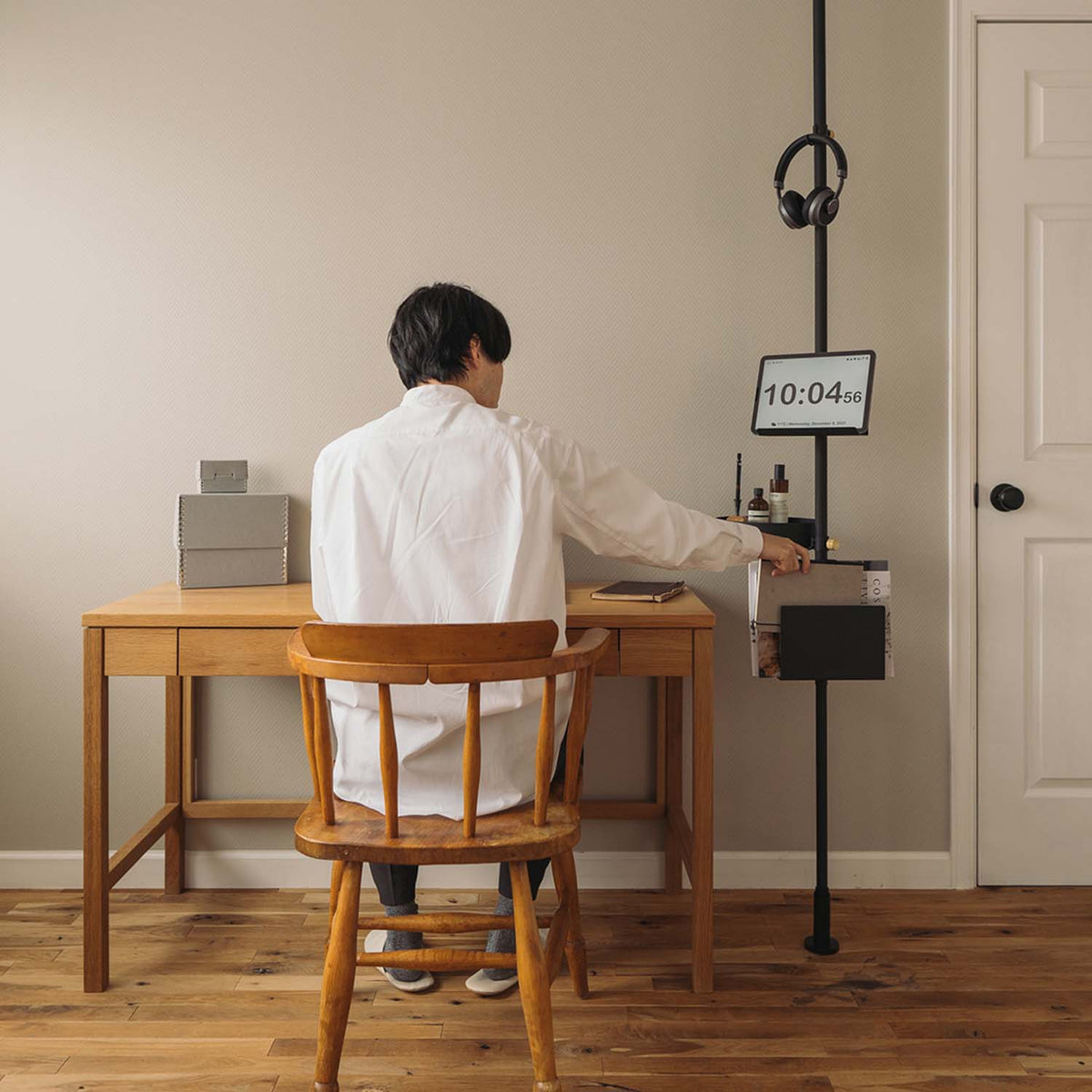 Deskside Rack SET Black SET-D-BOOK-DSR-BK