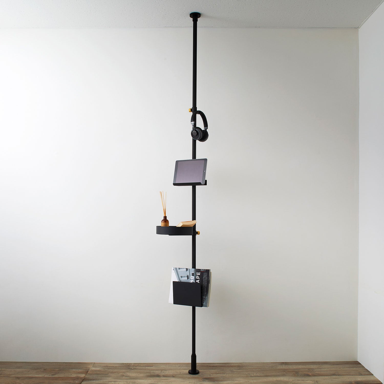 Deskside Rack SET Black SET-D-BOOK-DSR-BK