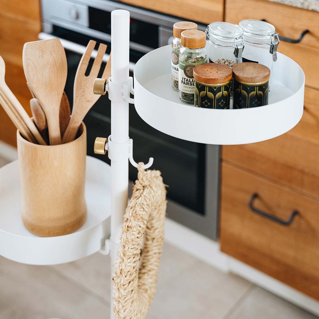 うごくプランターラック Jフック HookA SET White SET-D-MR1-WH