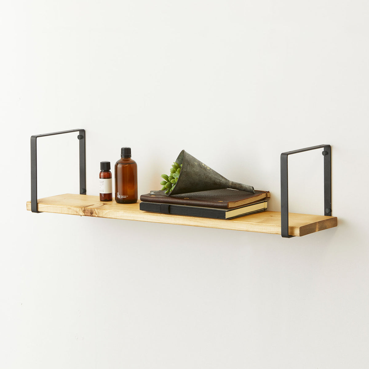 スクエアフレームシェルフ 幅40cm 奥行15cm