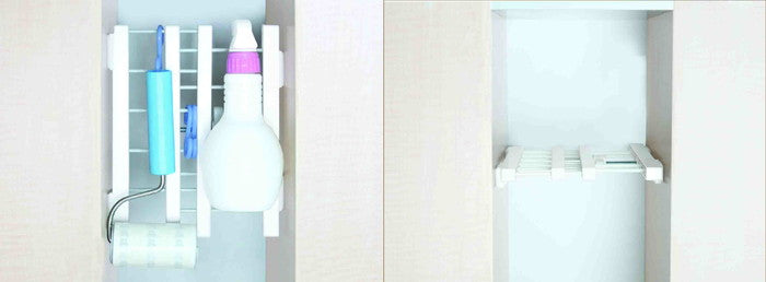 【アウトレット商品】突っ張り棚 隙間収納 幅14.5〜18.5cm 奥行23cm SMR-22