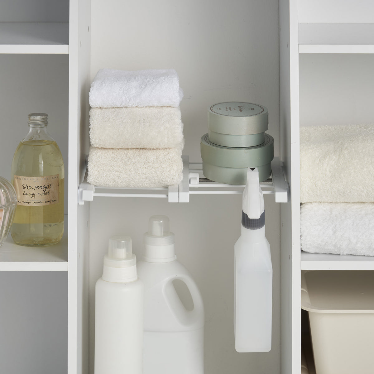 突っ張り棚 隙間収納 幅19〜28cm 奥行23cm SMR-23