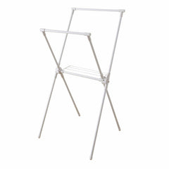 X型室内物干し ホワイト 幅71cm SMW-1