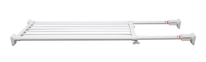 突っ張り棚 強力 ホワイト 耐荷重50〜30kg 幅73〜112cm TAI-20