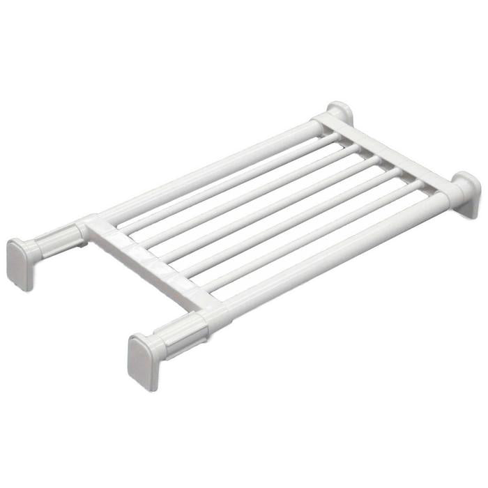 突っ張り棚 強力 ミニ ホワイト 耐荷重50〜30kg 幅50〜73cm TAI-8