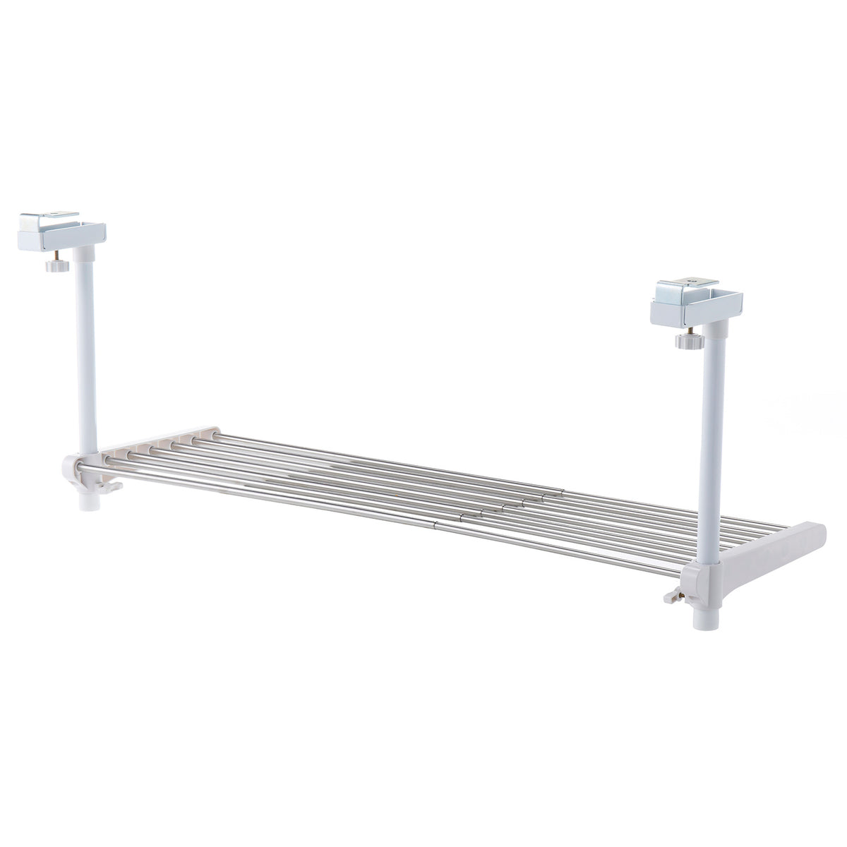 伸縮吊り下げキッチン棚 1段 ステンレス TK-1