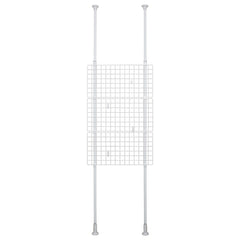 突っ張りネット間仕切り ホワイト 幅70cm 高さ200〜275cm TNP-2