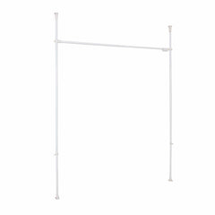 突っ張り伸縮カーテン間仕切り ホワイト 幅108〜180cm 高さ190〜264cm TNP-4
