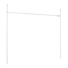 突っ張り伸縮カーテン間仕切り ホワイト 幅160~280cm 高さ190~264cm TNP-6