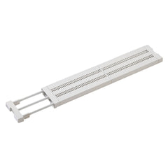 突っ張り棚 スリムメッシュ マットホワイト 耐荷重24〜10kg 幅65〜95cm TNS-M