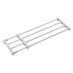 突っ張り棚 マットホワイト 耐荷重27〜13kg 幅65〜95cm TPR-M