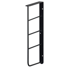 シェルフフレーム L型 ショート 1×4木材用 ラブリコ/黒 WFK-24