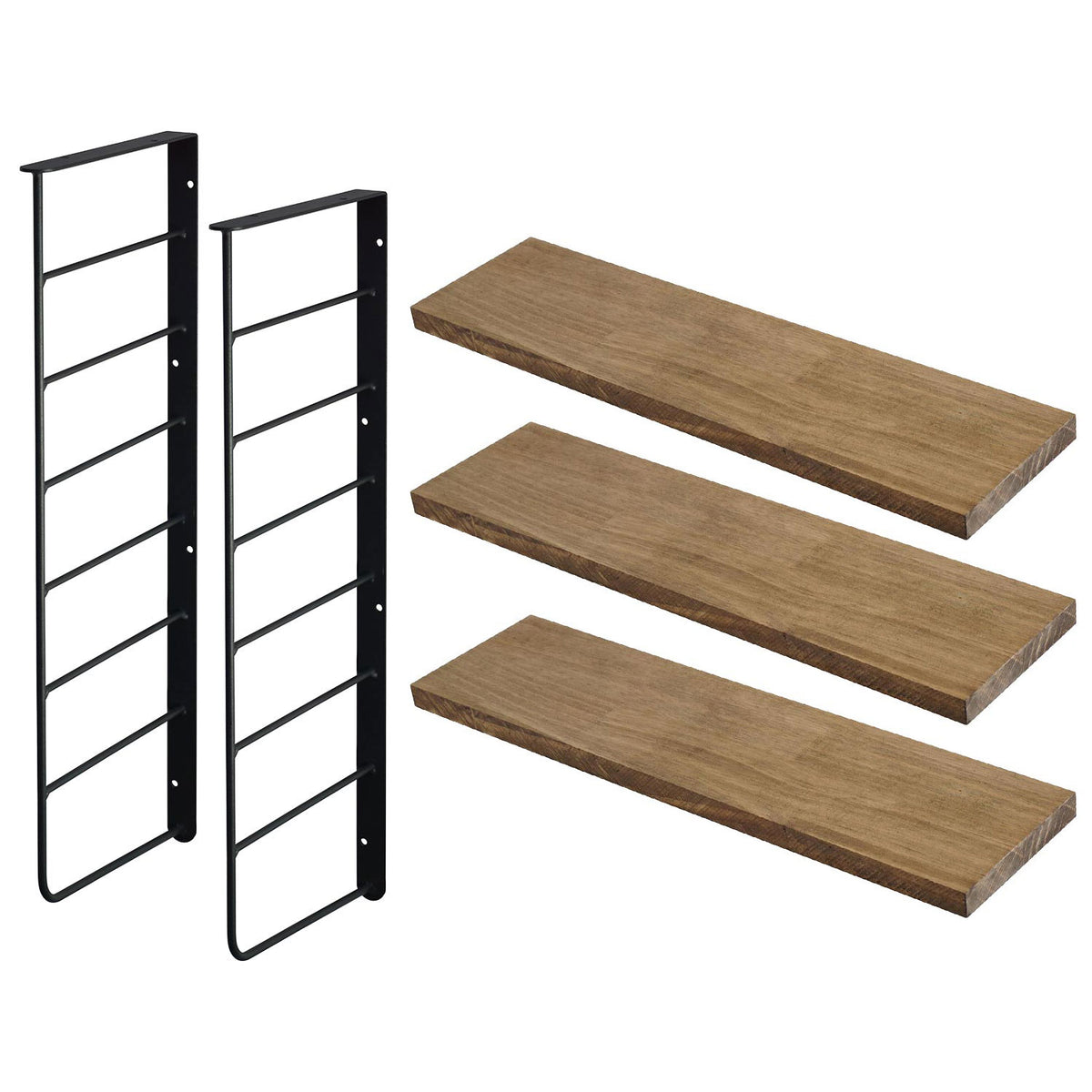 ウォールシェルフL型 幅40cm 奥行15cm