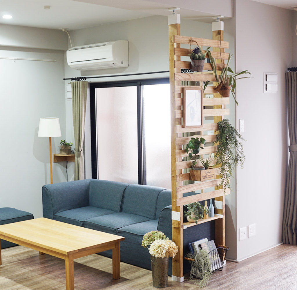 子供部屋にラブリコで「ゆるい」仕切りをDIY！リフォームする前に検討してみては？