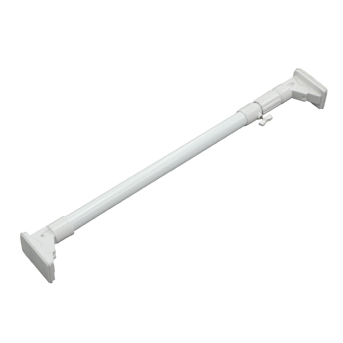 突っ張り棒 超強力極太 ホワイト 耐荷重80〜50kg 幅75〜110cm HGP-75