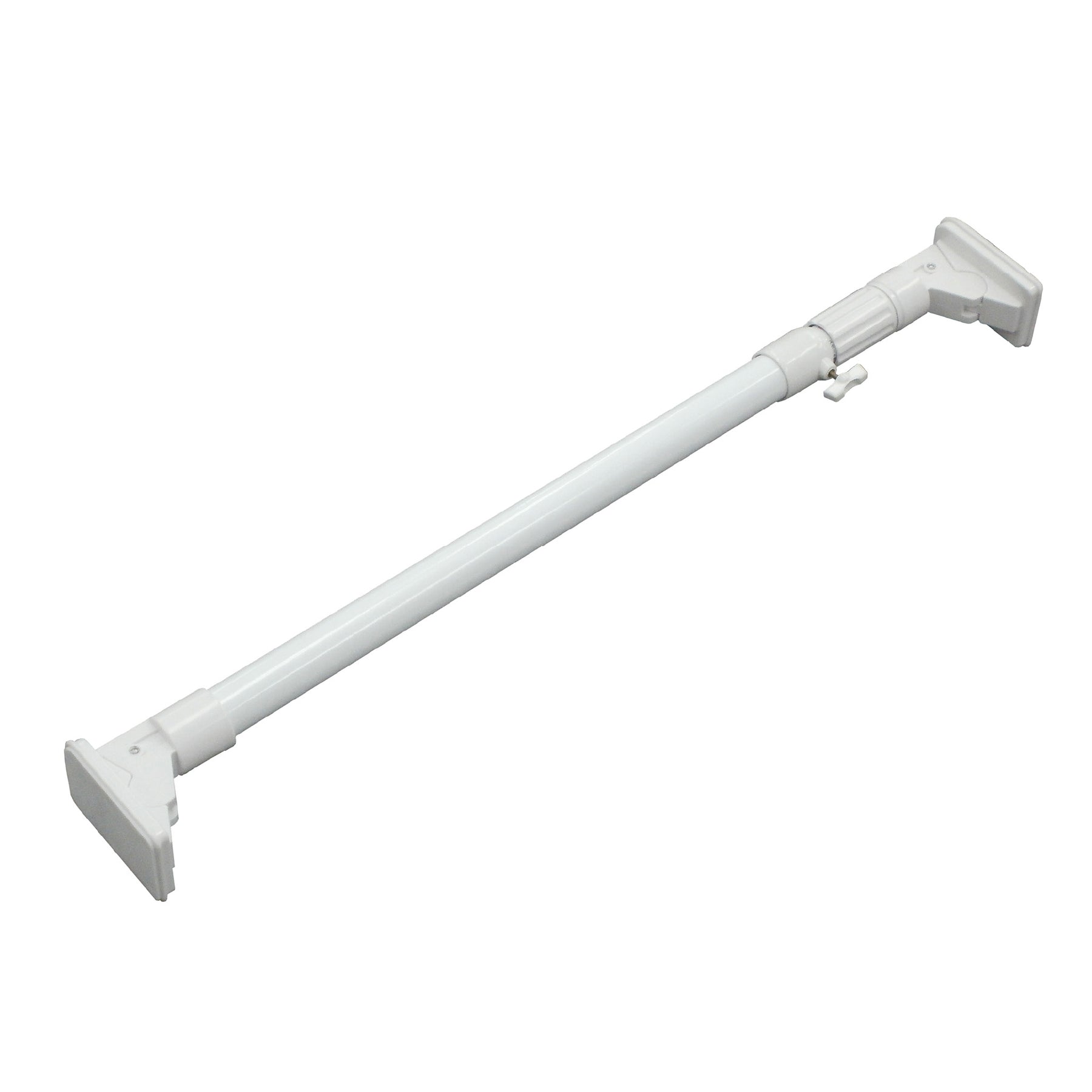 突っ張り棒 超強力極太 ホワイト 耐荷重80〜50kg 幅75〜110cm HGP-75