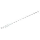 突っ張り棒 リング付 ホワイト 耐荷重8〜2kg 幅110〜190cm NSW-9