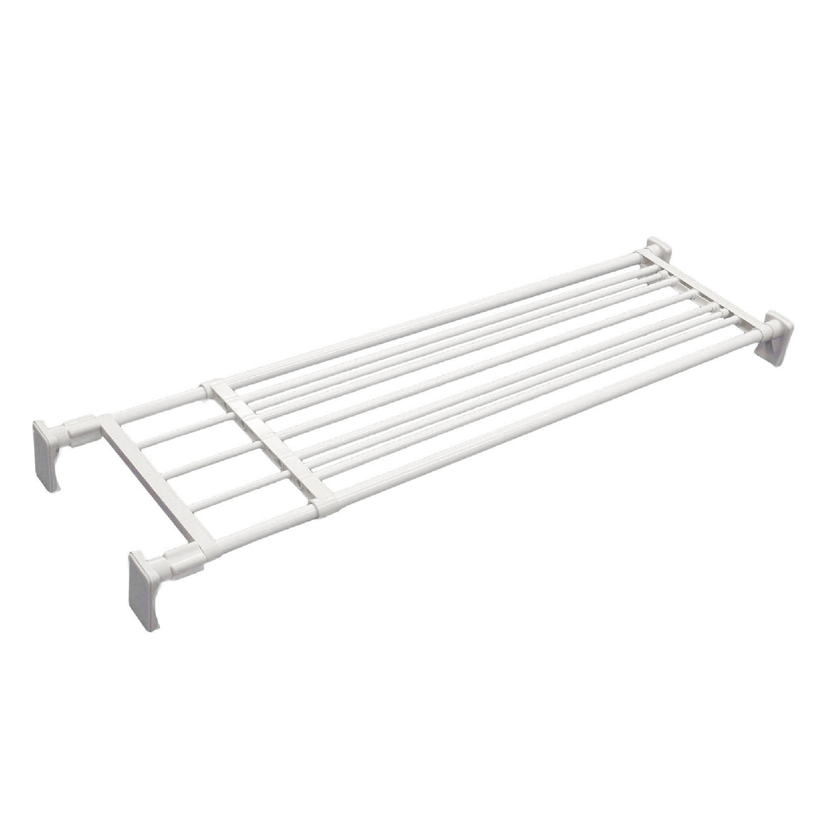 突っ張り棚 超強力 ワイド ホワイト 耐荷重50〜20kg 幅118〜190cm RA-12