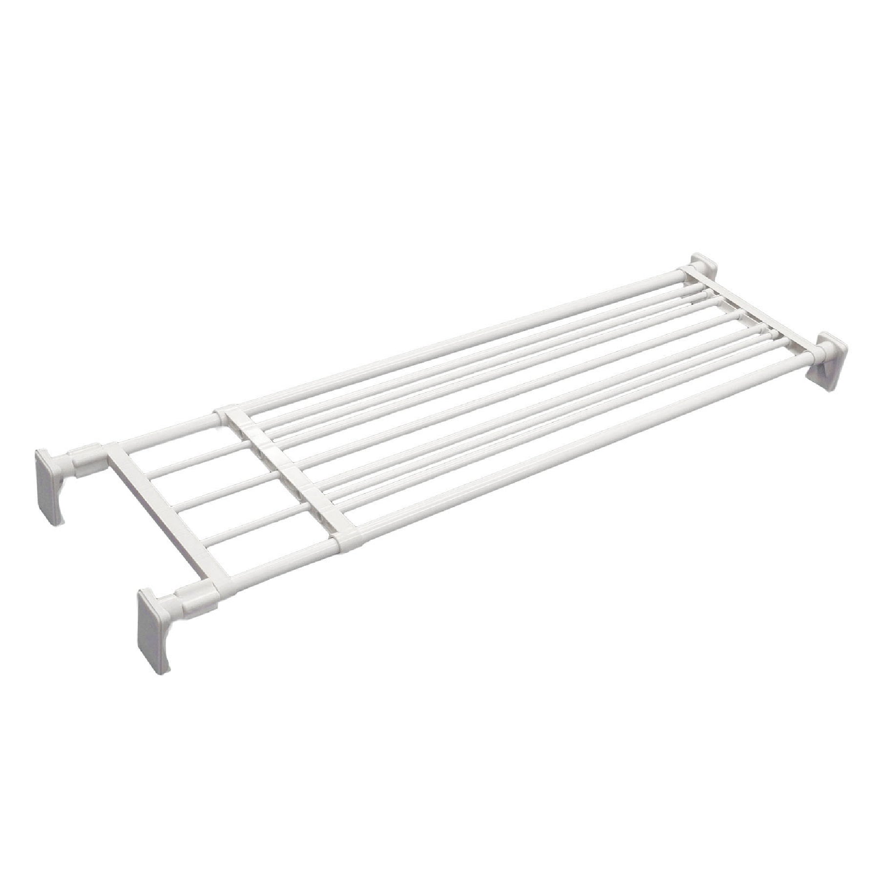 突っ張り棚 超強力 ワイド ホワイト 耐荷重50〜20kg 幅118〜190cm RA-12
