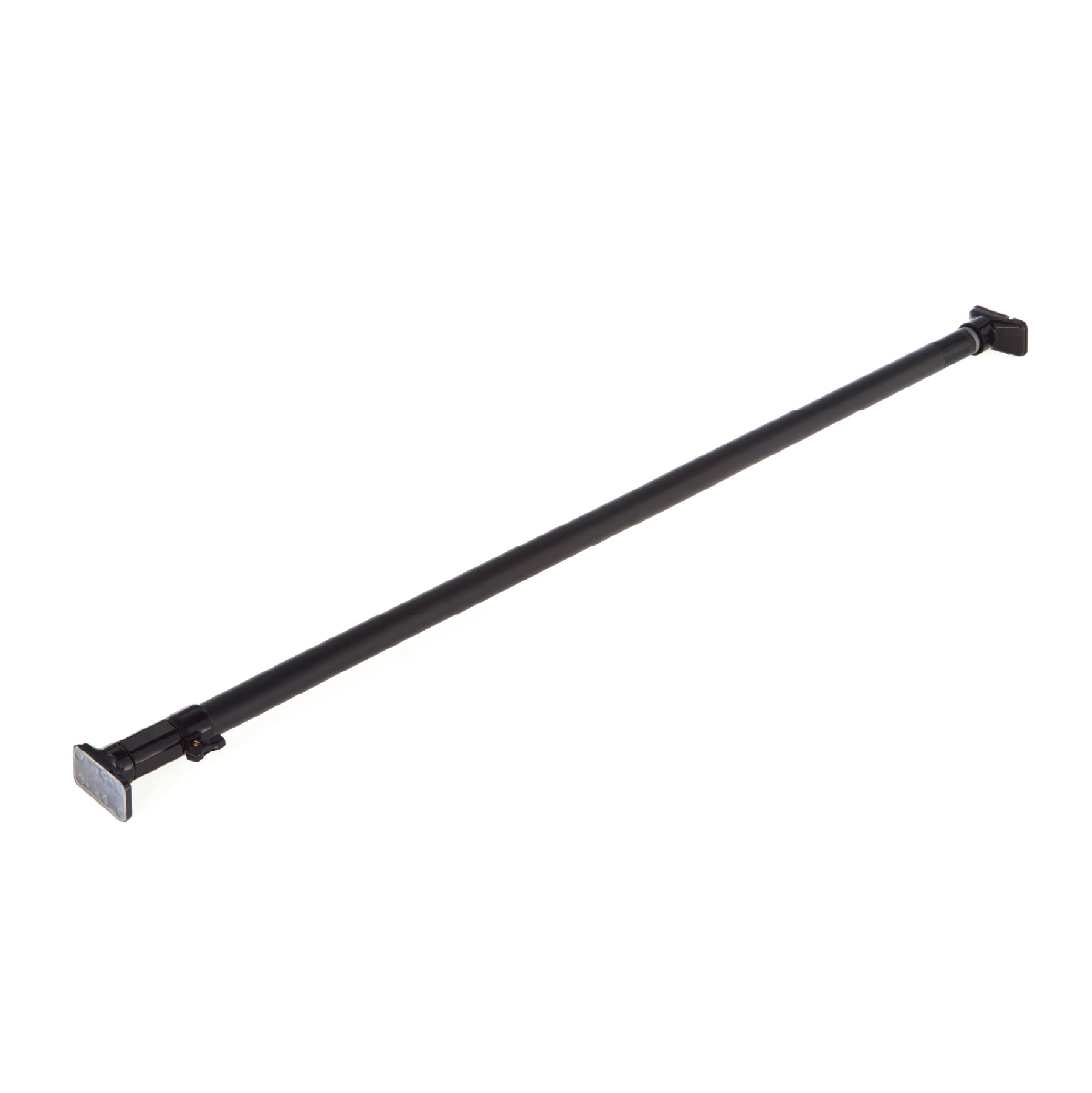 突っ張り棒 強力 マットブラック 耐荷重45〜15kg 幅110〜190cm RTB-110