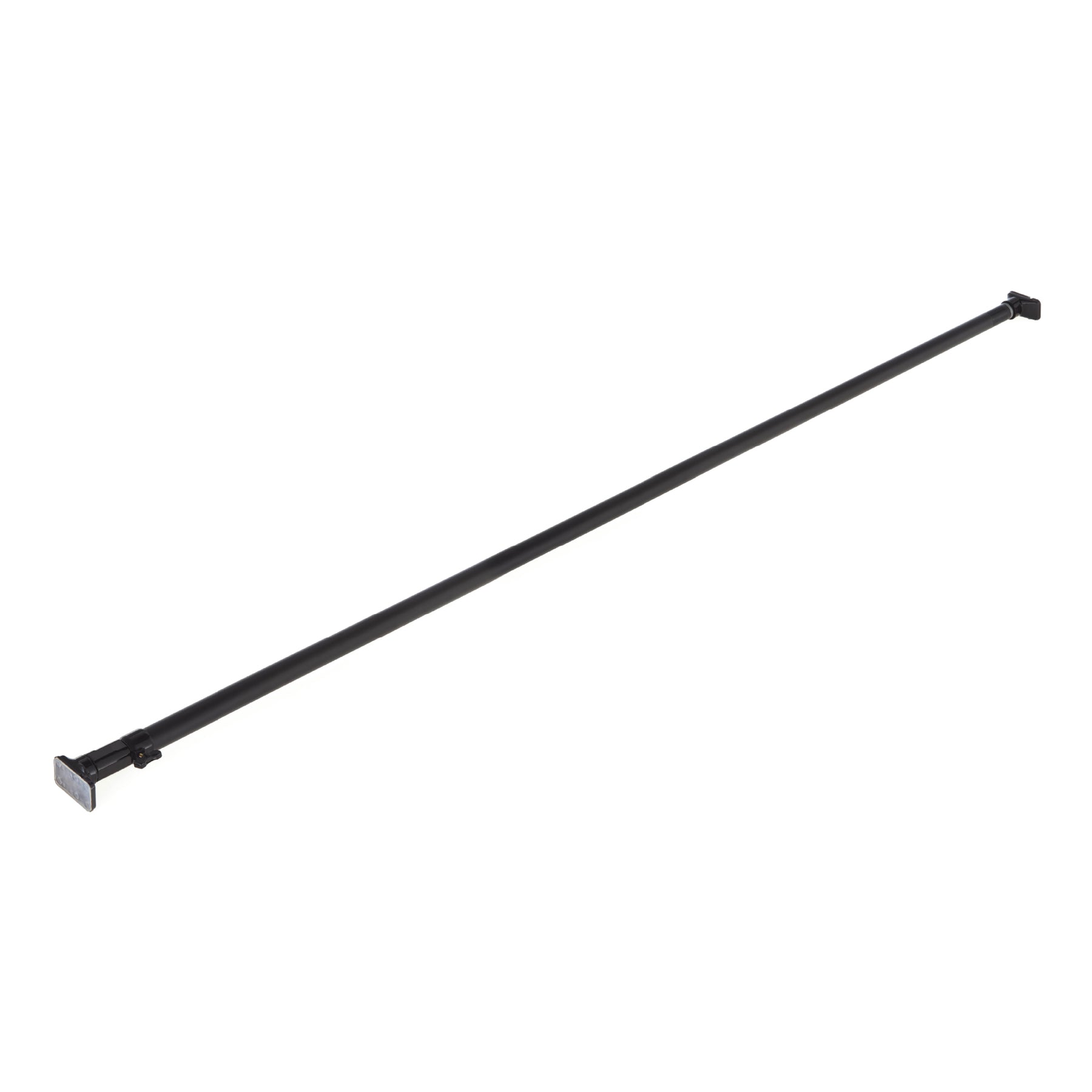 突っ張り棒 強力 マットブラック 耐荷重30〜8kg 幅170〜280cm RTB-170