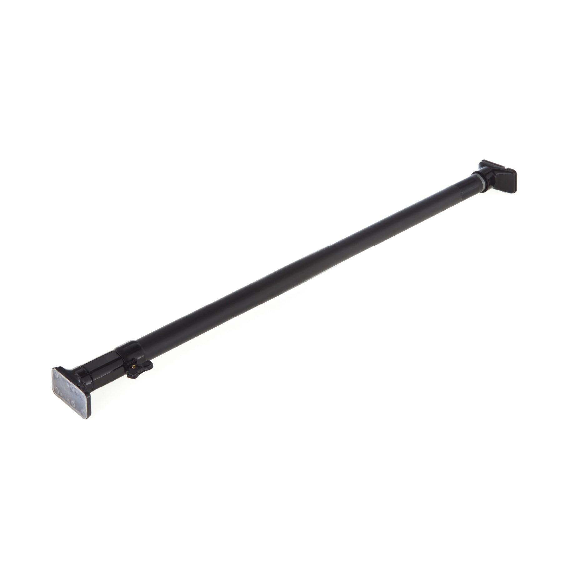 突っ張り棒 強力 マットブラック 耐荷重50〜30kg 幅75〜120cm RTB-75