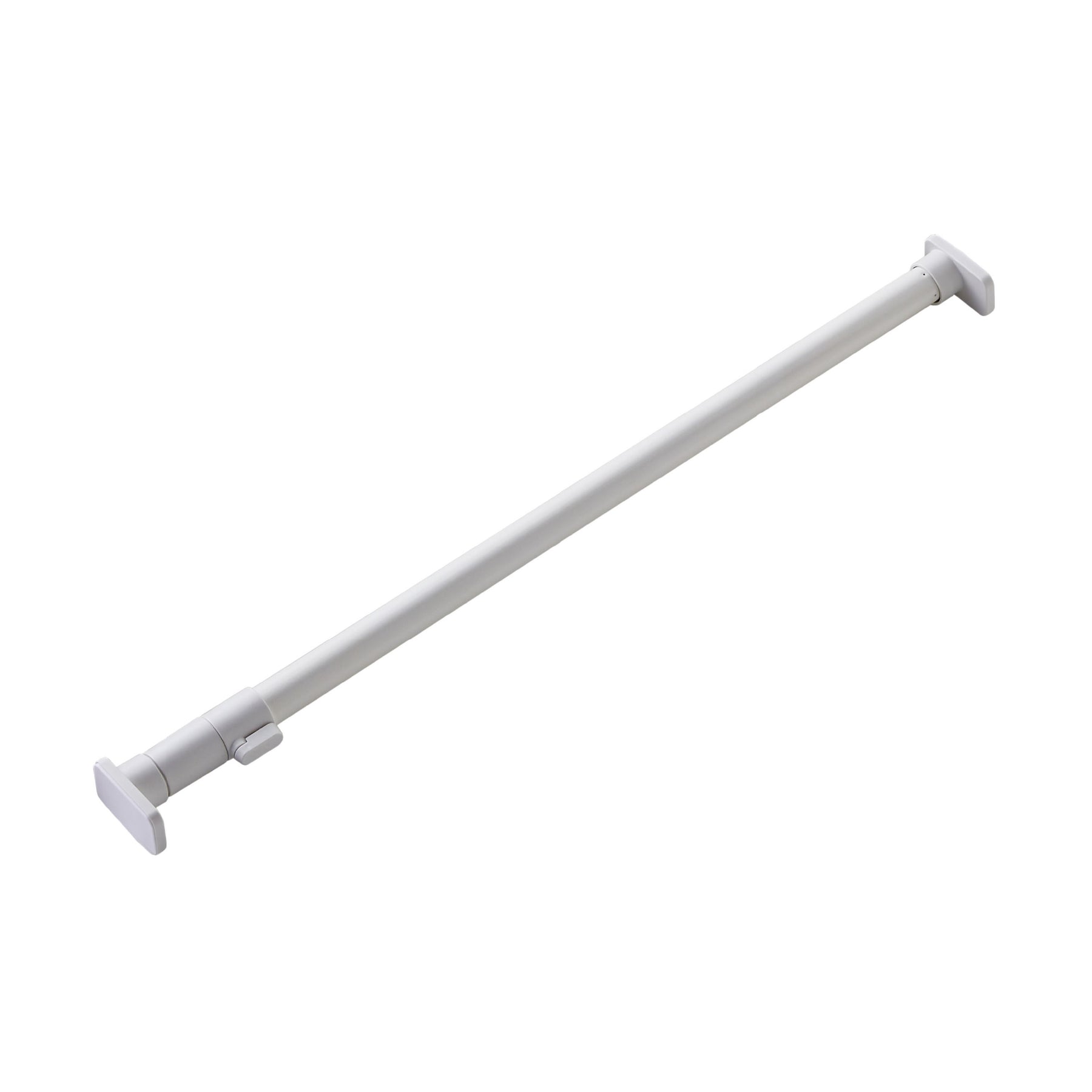 突っ張り棒 強力 マットホワイト 耐荷重50〜30kg 幅75〜120cm RTJ-M