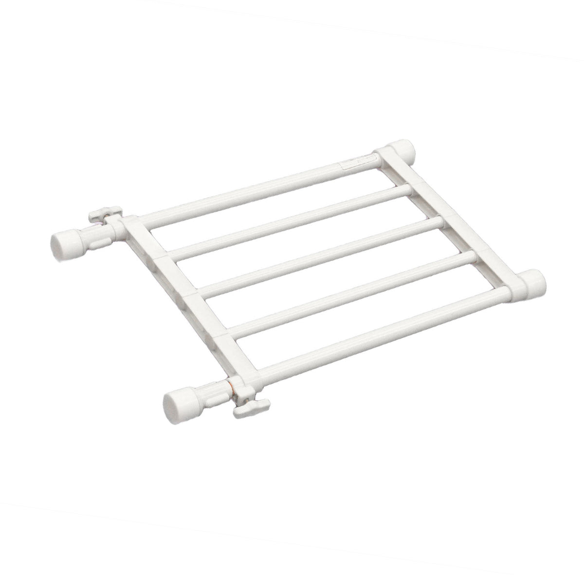 突っ張り棚 ホワイト 耐荷重15〜10kg 幅35〜48cm TS-35