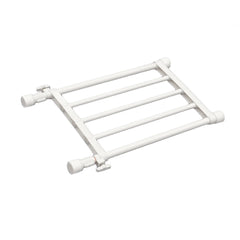 突っ張り棚 ホワイト 耐荷重15〜10kg 幅35〜48cm TS-35