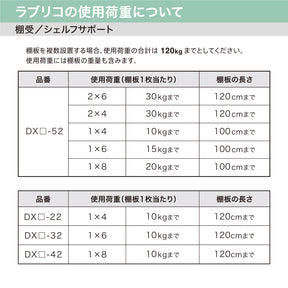 2×6アジャスター ライト ラブリコ