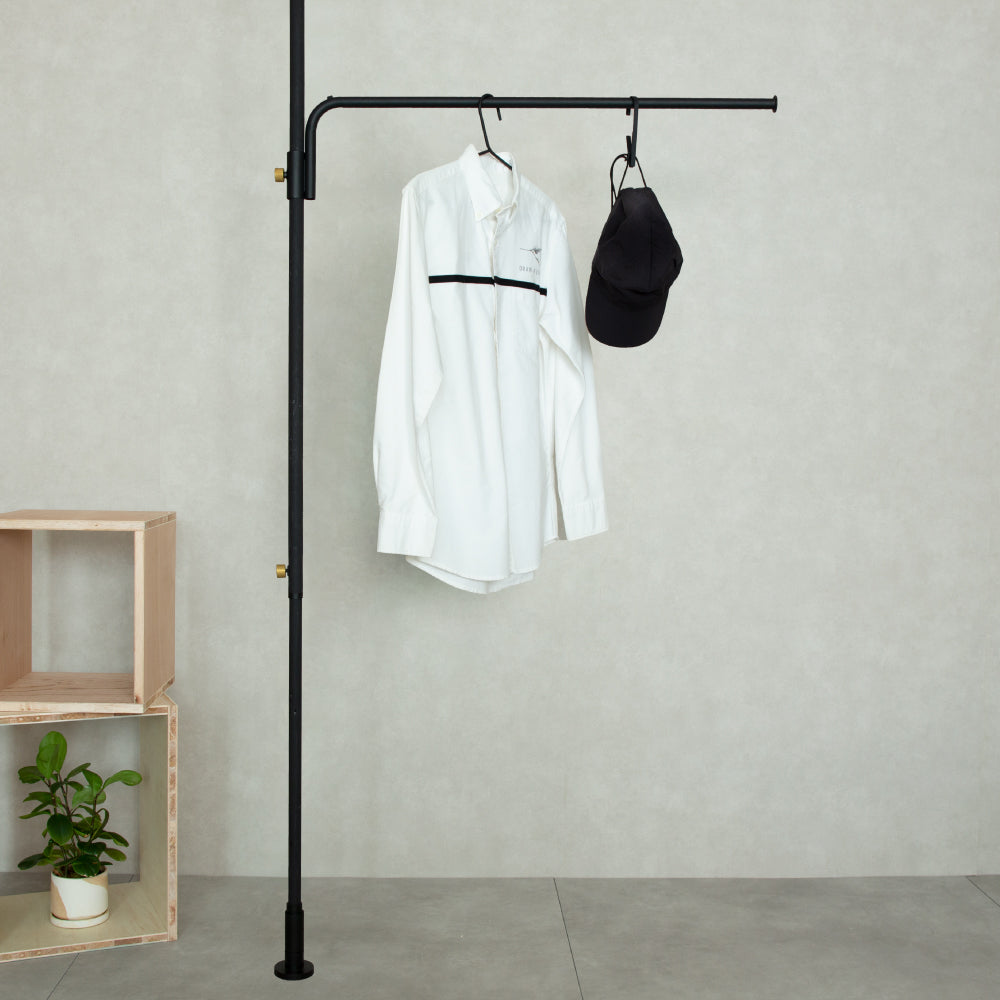 Cloth Arm White 縦取付 D-CA-WH