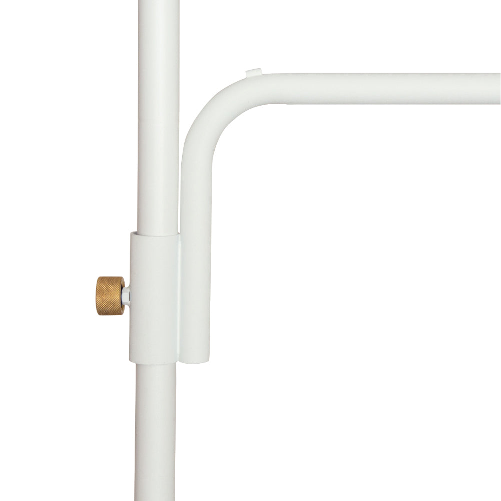 Cloth Arm White 縦取付 D-CA-WH