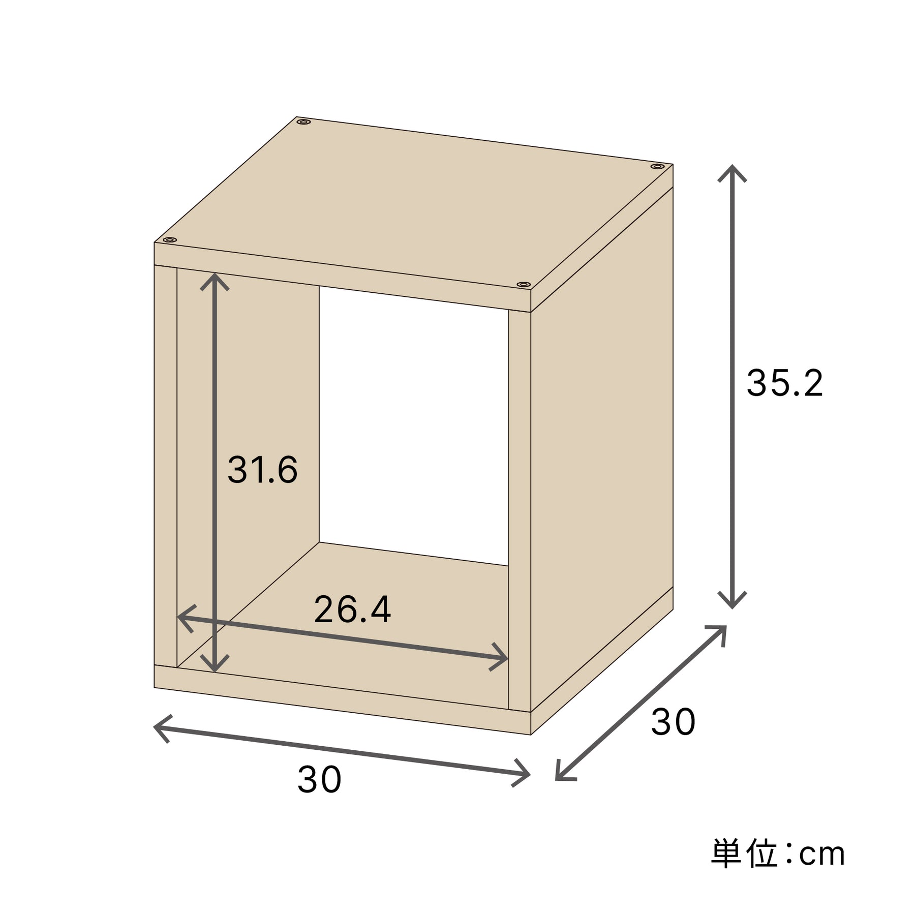 つみハコ 基本のハコ J-TH