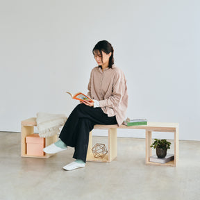 つみハコ ベンチ SET-J-THBE