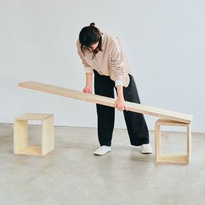 つみハコ ベンチ SET-J-THBE