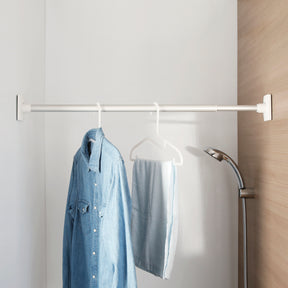 突っ張り棒 アルミ製 軽量 M 耐荷重10～9kg 幅75～115cm ALA-2