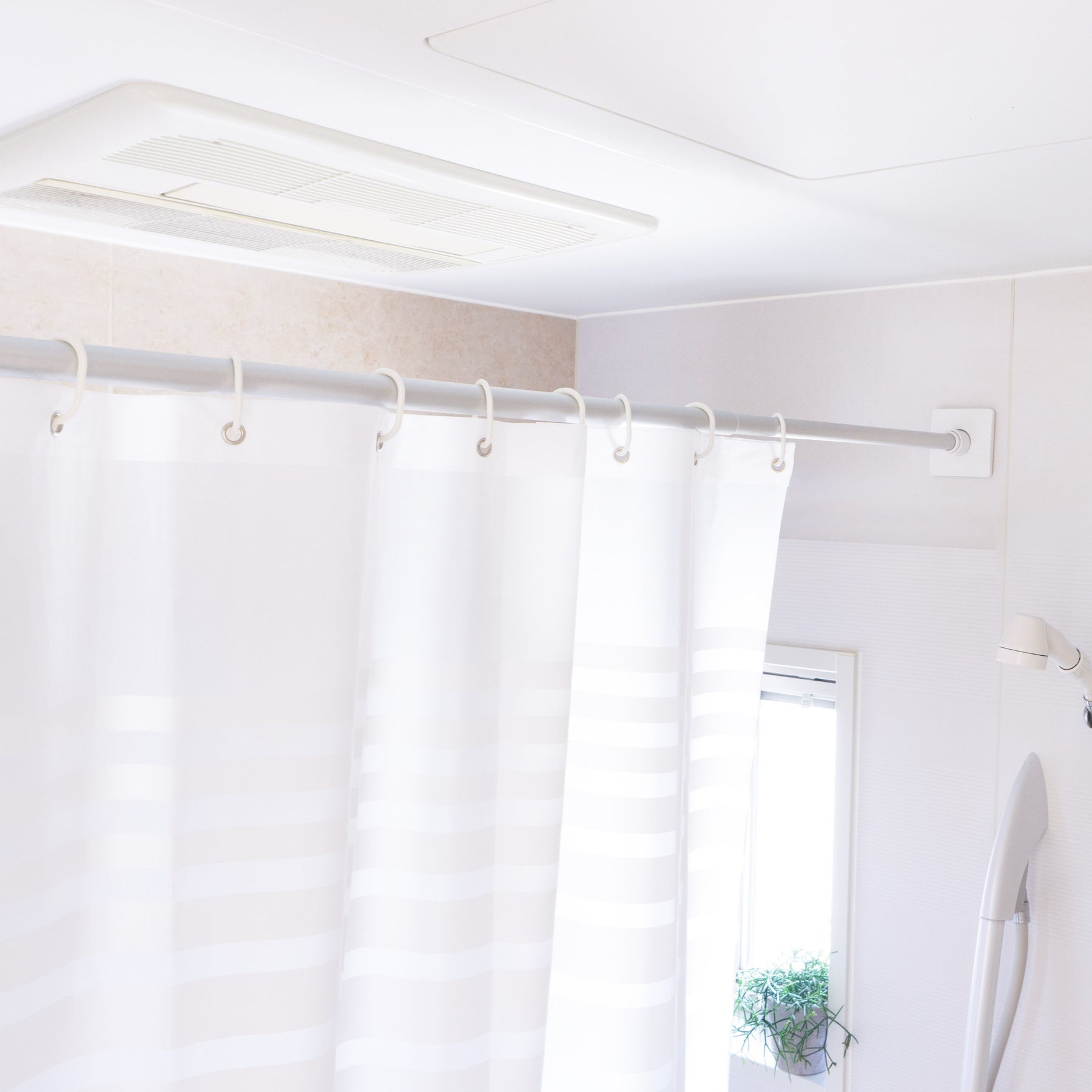 突っ張り棒 アルミ製 軽量 L 耐荷重7～4kg 幅115～180cm ALA-3