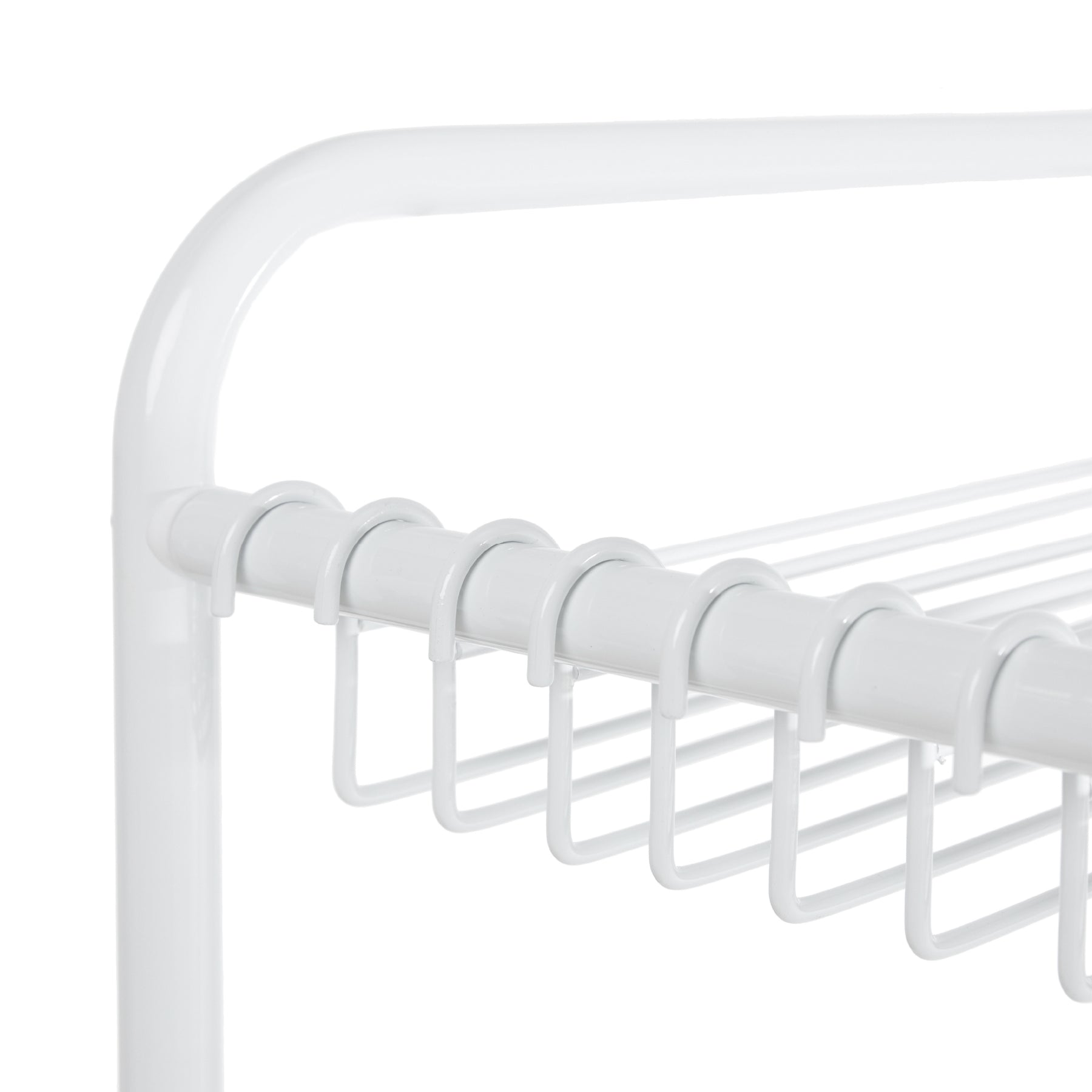 クローゼットスラックスハンガー ホワイト BHS-3