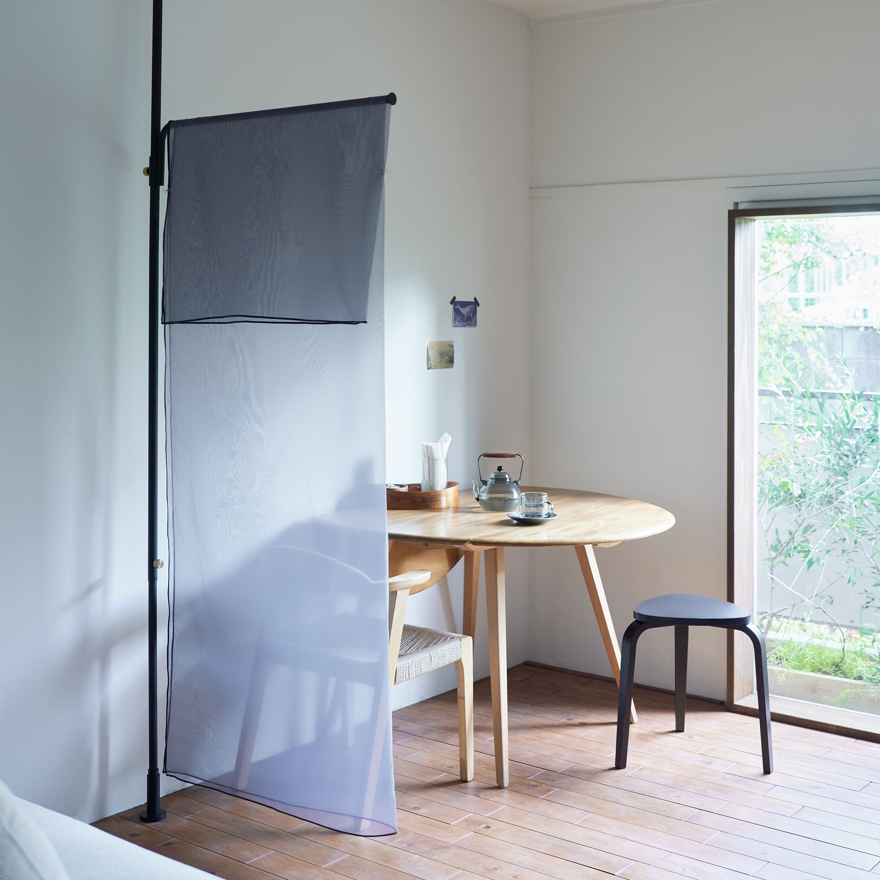 Cloth Arm Black 縦取付 D-CA-BK