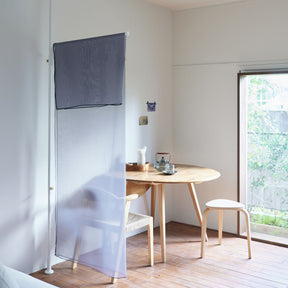 Cloth Arm White 縦取付 D-CA-WH