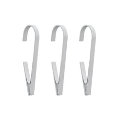 Clip Hook White 3piece SET 横取付 D-CH3-WH