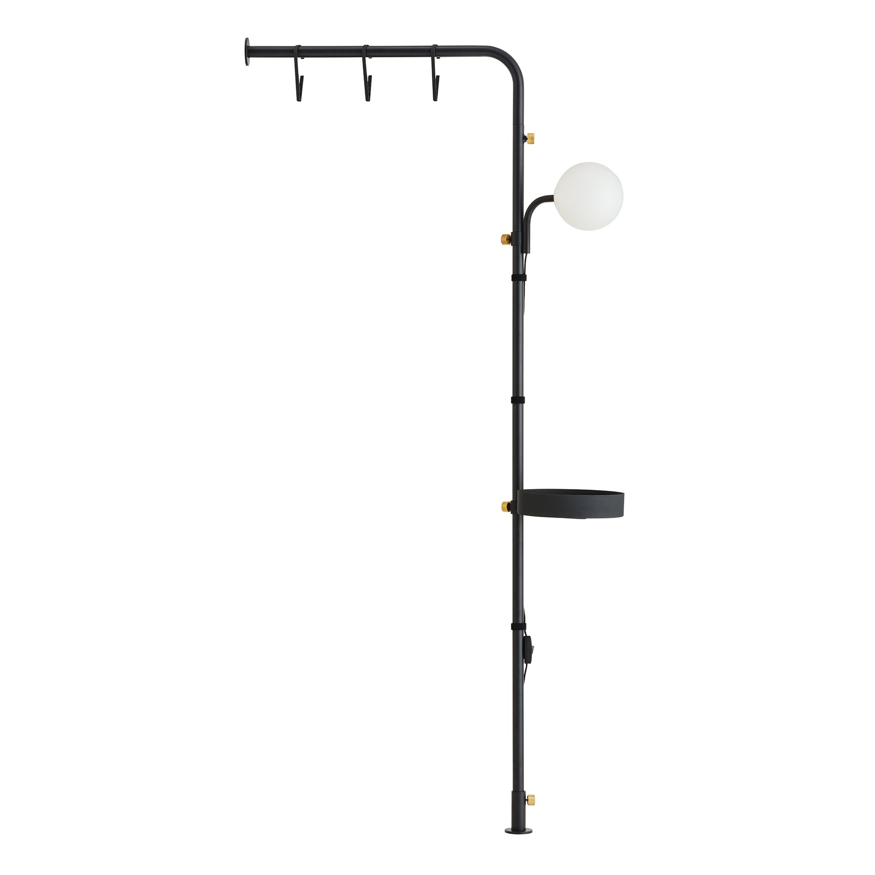 Mount Rod Bend Black 175cm・63cm 縦・横取付 D-MRB-BK