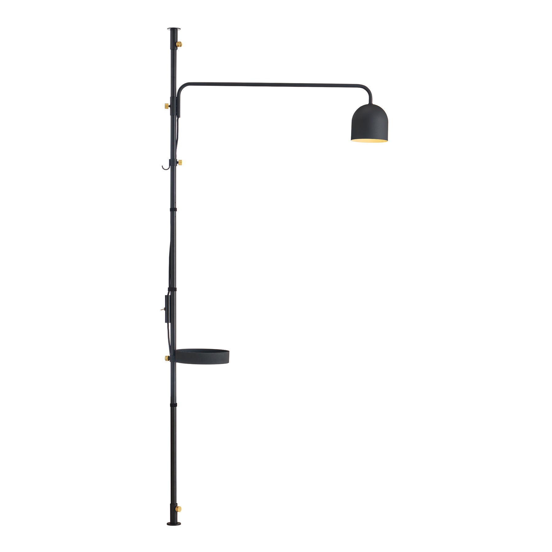 Mount Rod Straight Black 148～275cm  縦・横取付 D-MRS-BK