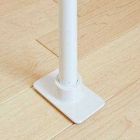 クローゼット用強力支え棒 ホワイト 高さ110〜190cm 外径34mm以下対応 KSP-110