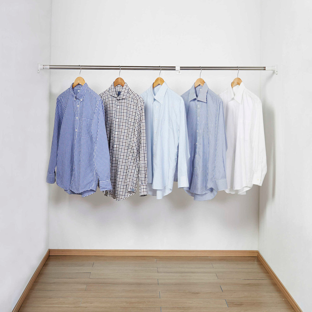 突っ張り棒 強力 ステンレス 耐荷重40〜15kg 幅110〜190cm PKS-110