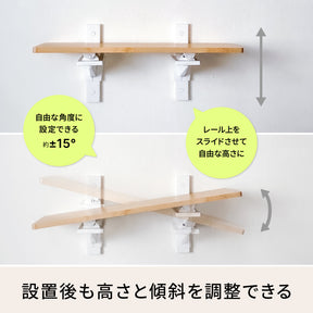 キャットウォーク 傾斜タイプ ホワイト CFL-2WH