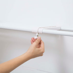 突っ張り棚 超強力 ワイド ホワイト 耐荷重60〜40kg 幅75〜120cm RA-11