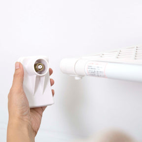 突っ張り棚 超強力 ワイド メッシュ ホワイト 耐荷重60〜40kg 幅75〜120cm RB-11