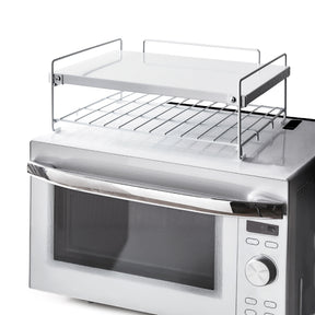 レンジ上ラック 棚2段 ホワイト RD-1